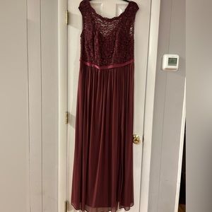 Bridesmaid dress, size 16